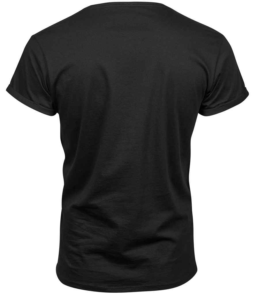 Tee Jays Roll-Up T-Shirt | Black - Lancashire Teamwear