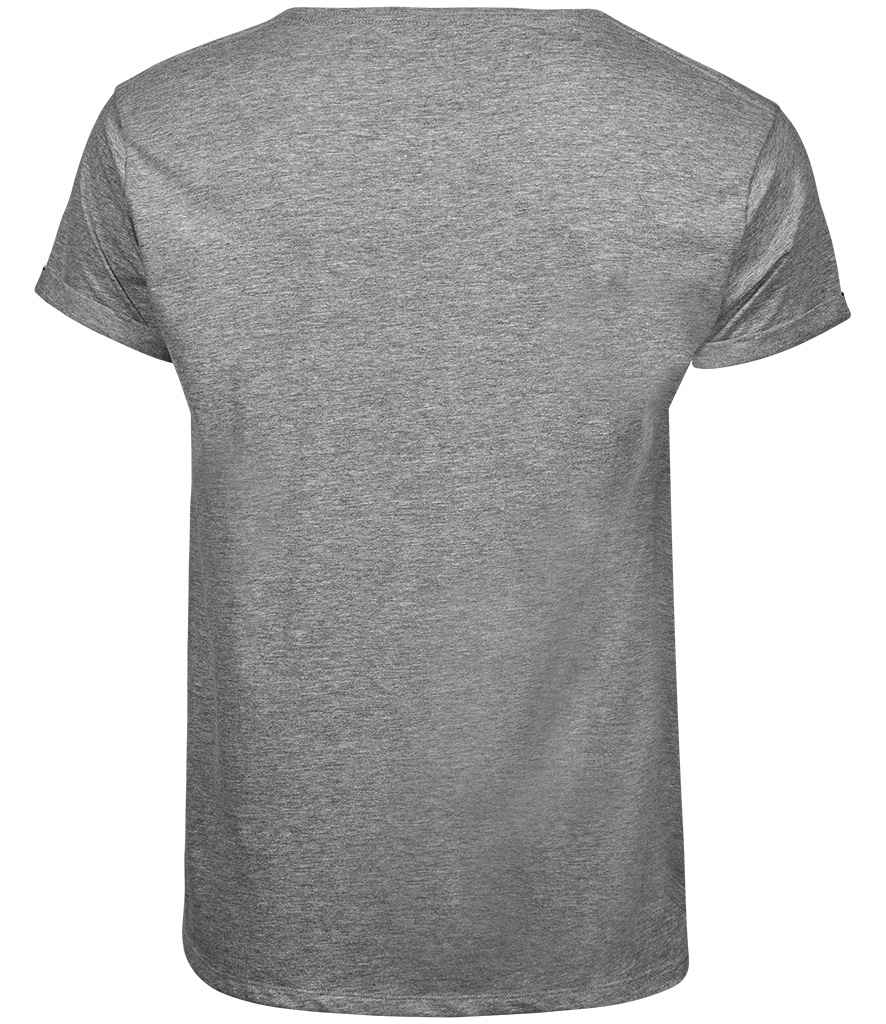 Tee Jays Roll-Up T-Shirt | Heather Grey - Lancashire Teamwear