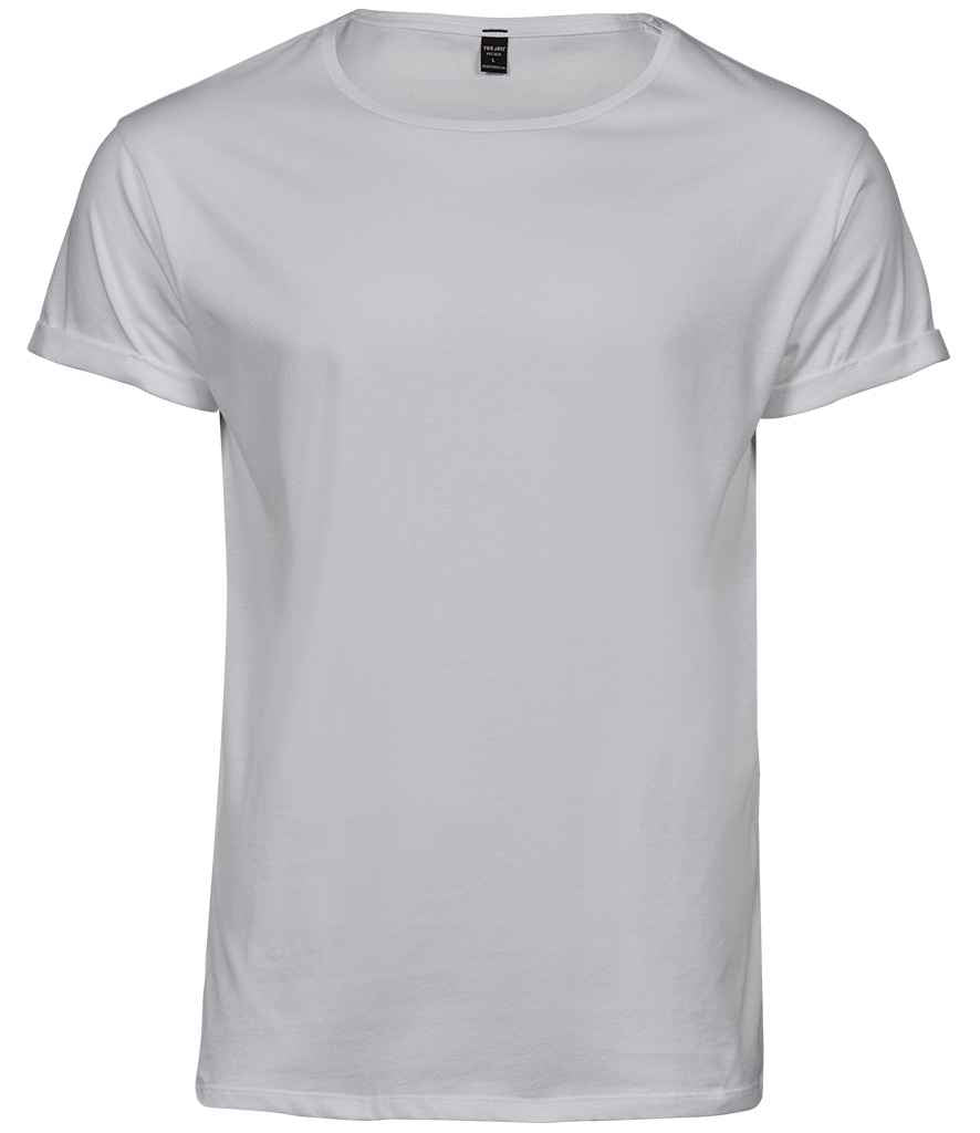 Tee Jays Roll-Up T-Shirt | White - Lancashire Teamwear