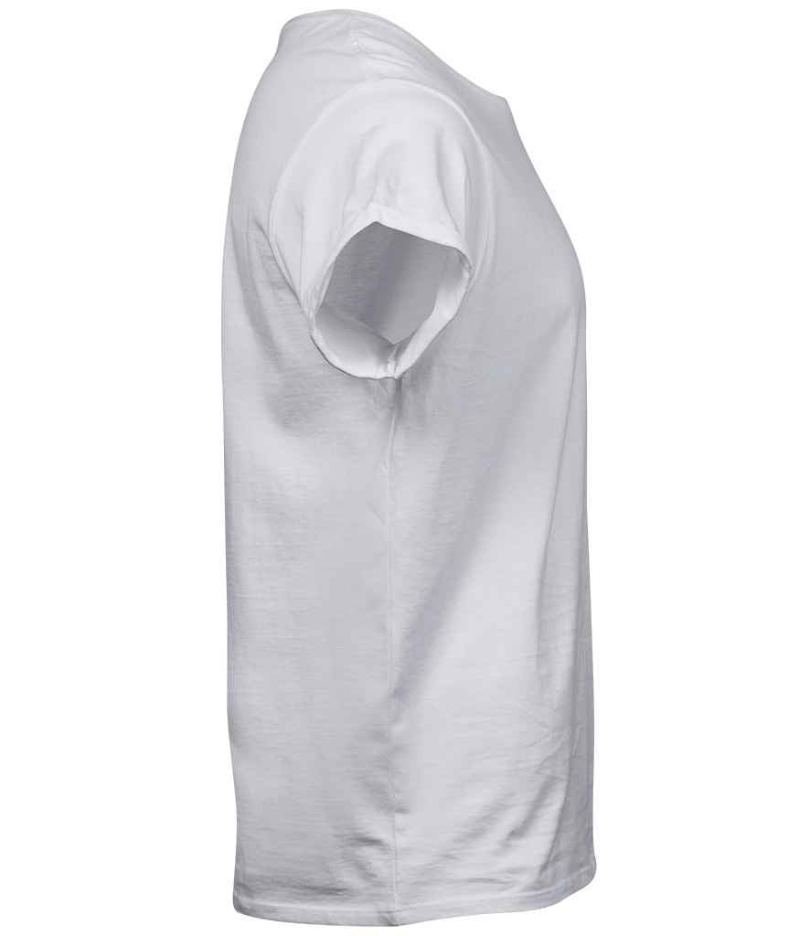 Tee Jays Roll-Up T-Shirt | White - Lancashire Teamwear