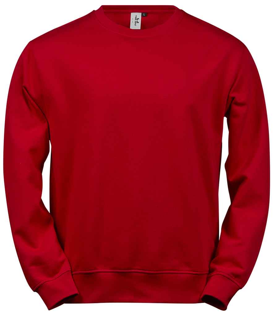 Tee Jays Power Organic Sweatshirt | Red - Lancashire Teamwear