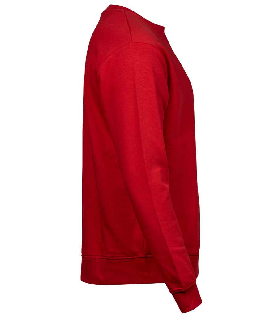 Tee Jays Power Organic Sweatshirt | Red - Lancashire Teamwear