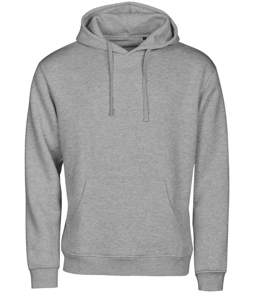 Tee Jays Unlabeled Hooded Sweatshirt | Heather Grey - Lancashire Teamwear