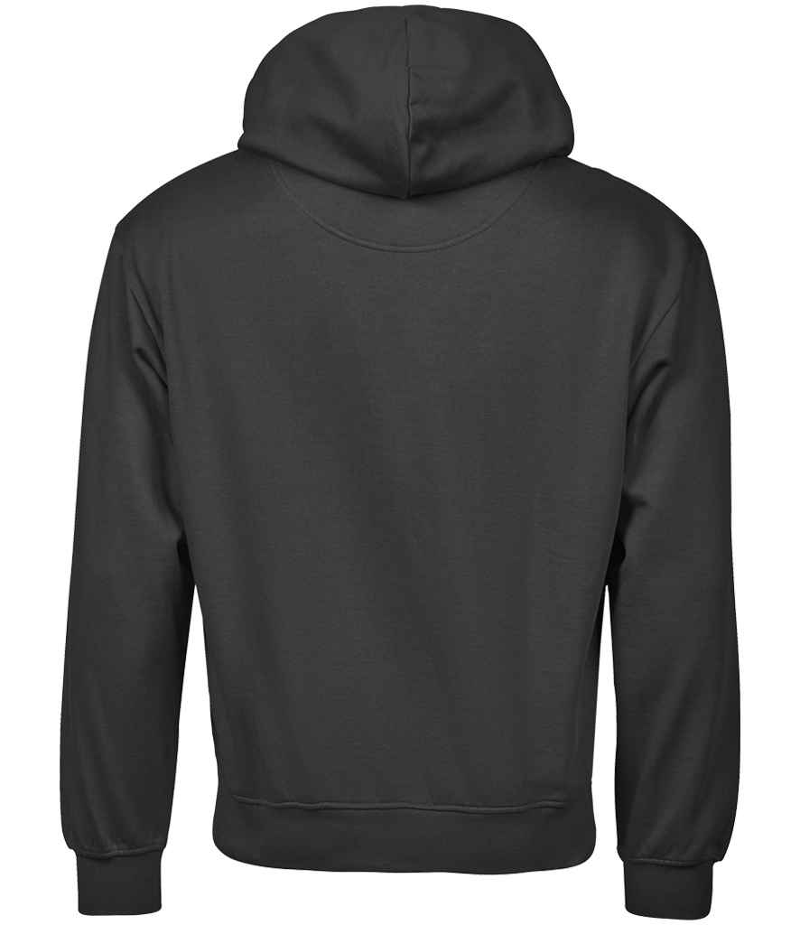 Tee Jays Unlabeled Heavy Loose Fit Hooded Sweatshirt | Black - Lancashire Teamwear