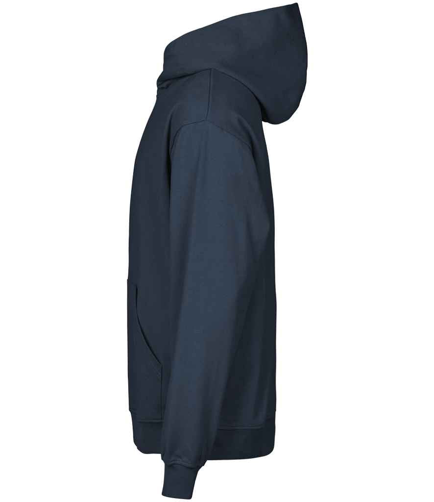 Tee Jays Unlabeled Heavy Loose Fit Hooded Sweatshirt | Ink Blue - Lancashire Teamwear