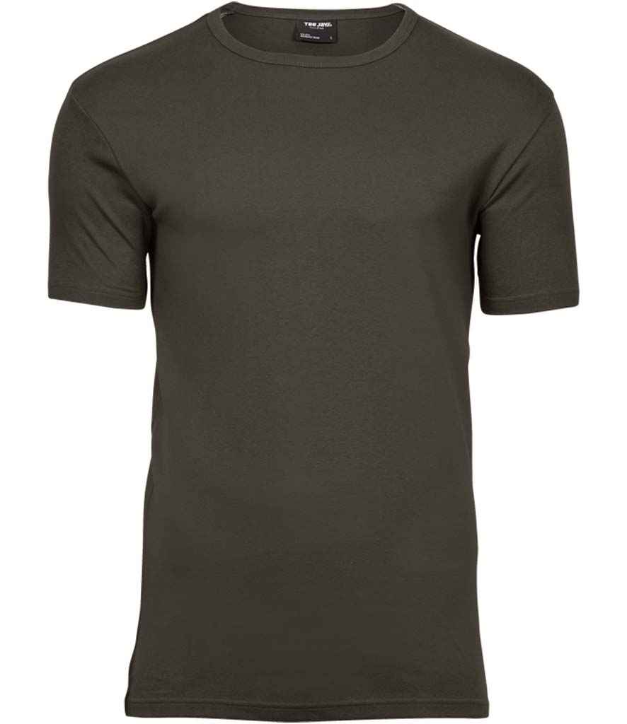 Tee Jays Interlock T-Shirt | Dark Olive Dark Olive
