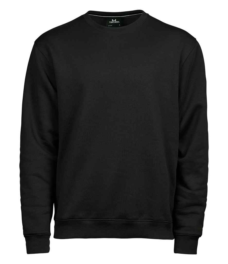 Tee Jays Heavy Sweatshirt | Black - Lancashire Teamwear
