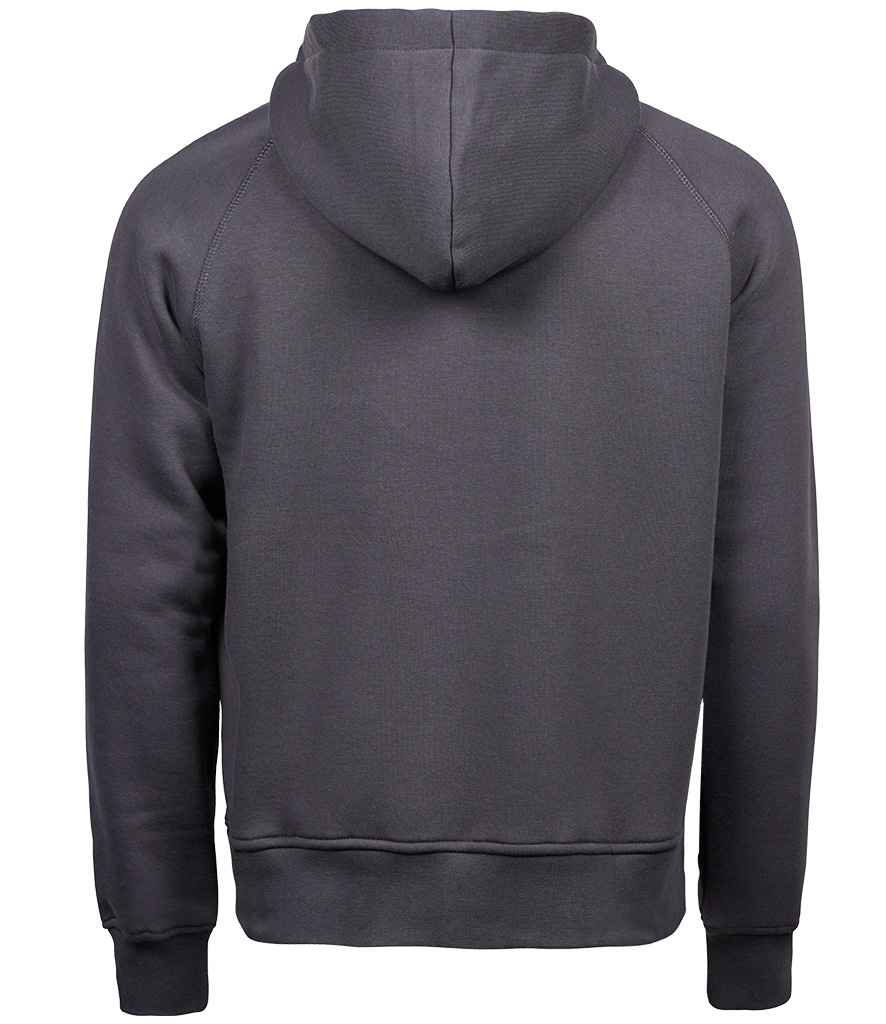 Tee Jays Fashion Zip Hooded Sweatshirt | Dark Grey - Lancashire Teamwear