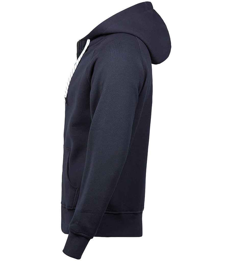 Tee Jays Fashion Zip Hooded Sweatshirt | Navy - Lancashire Teamwear