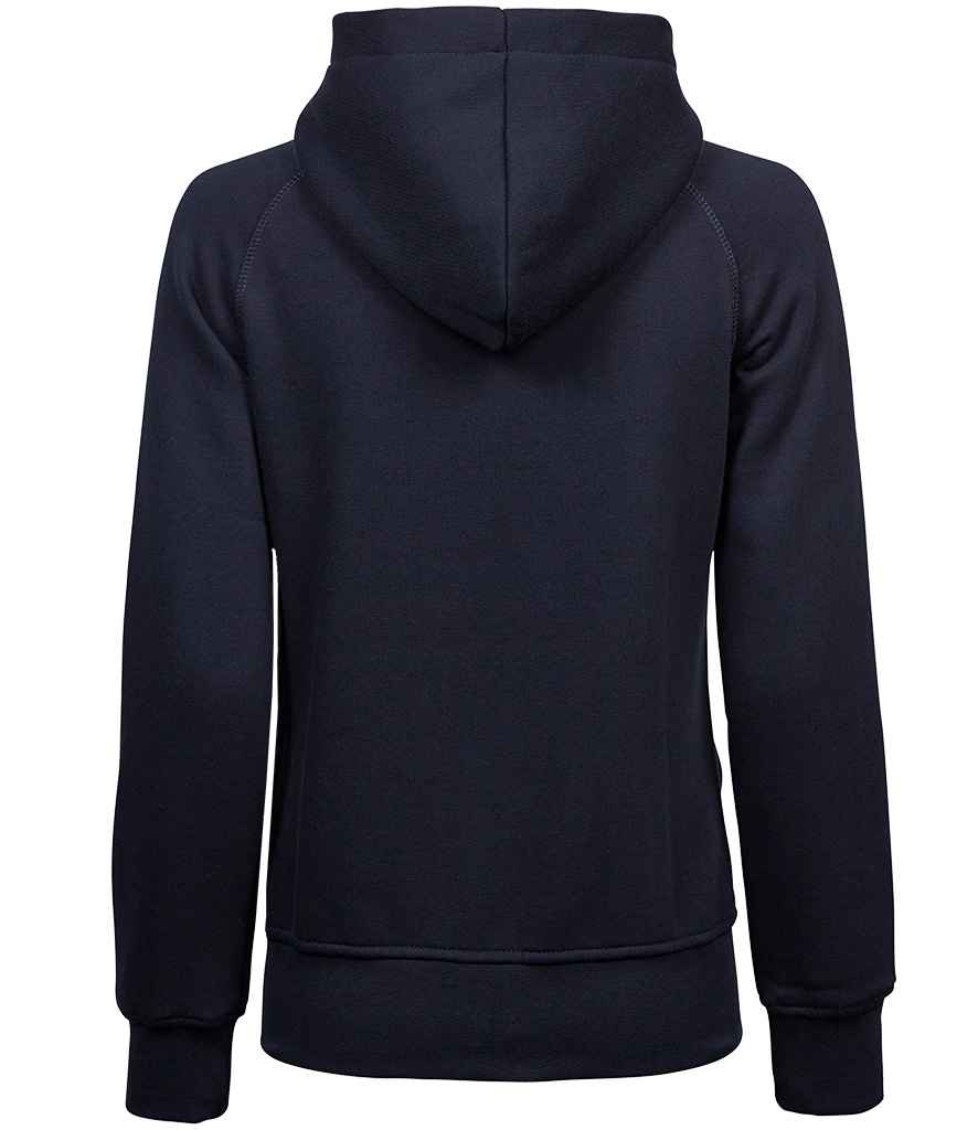 Tee Jays Ladies Fashion Zip Hooded Sweatshirt | Navy - Lancashire Teamwear