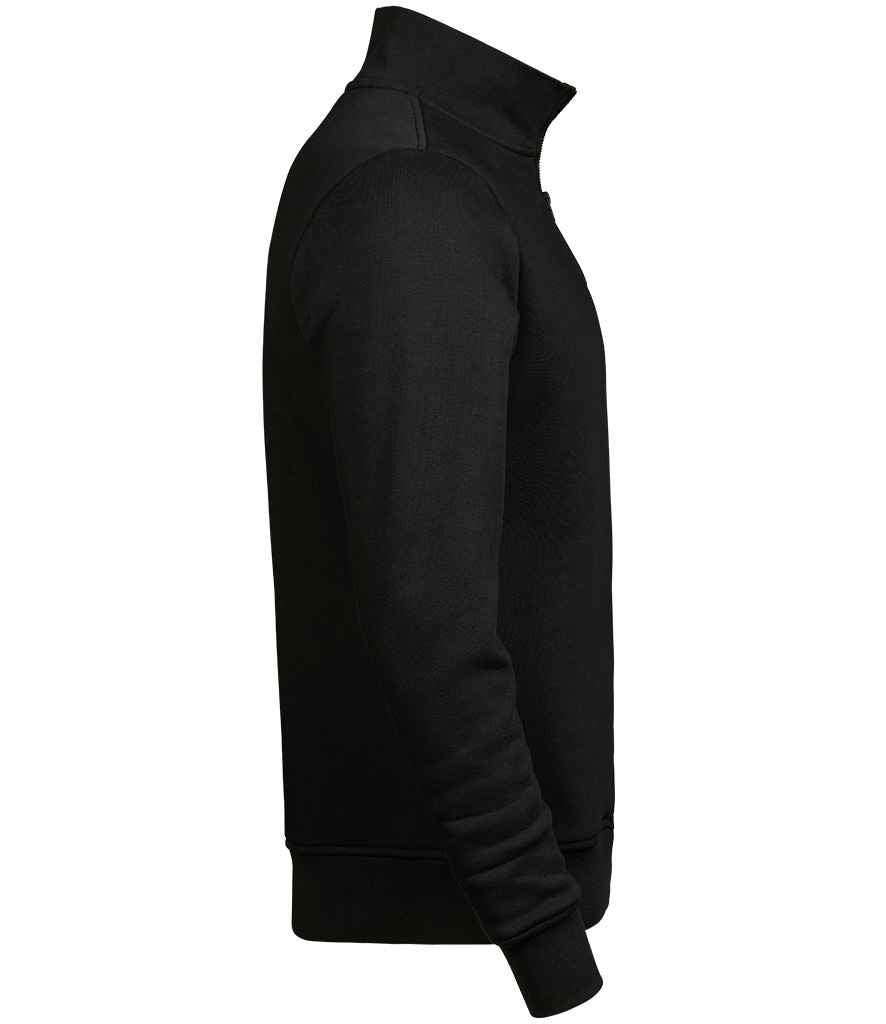 Tee Jays Half Zip Sweatshirt | Black - Lancashire Teamwear