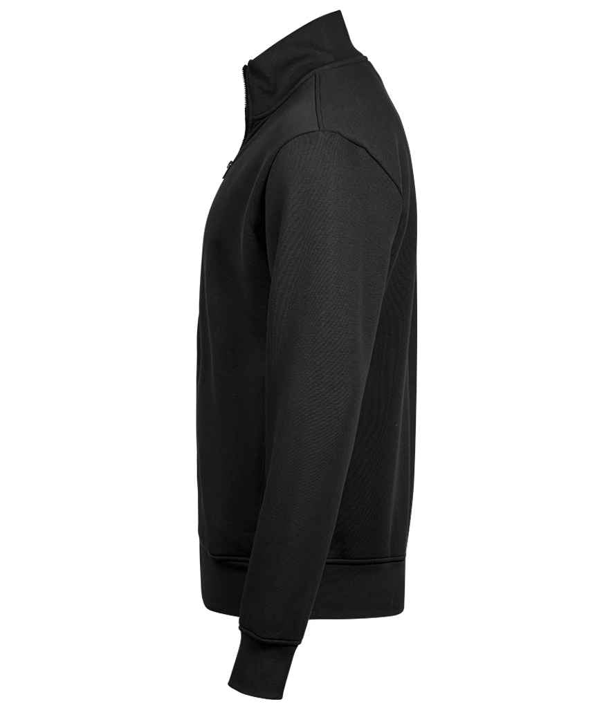 Tee Jays Full Zip Sweat Jacket | Black Sweatshirt - Lancashire Teamwear