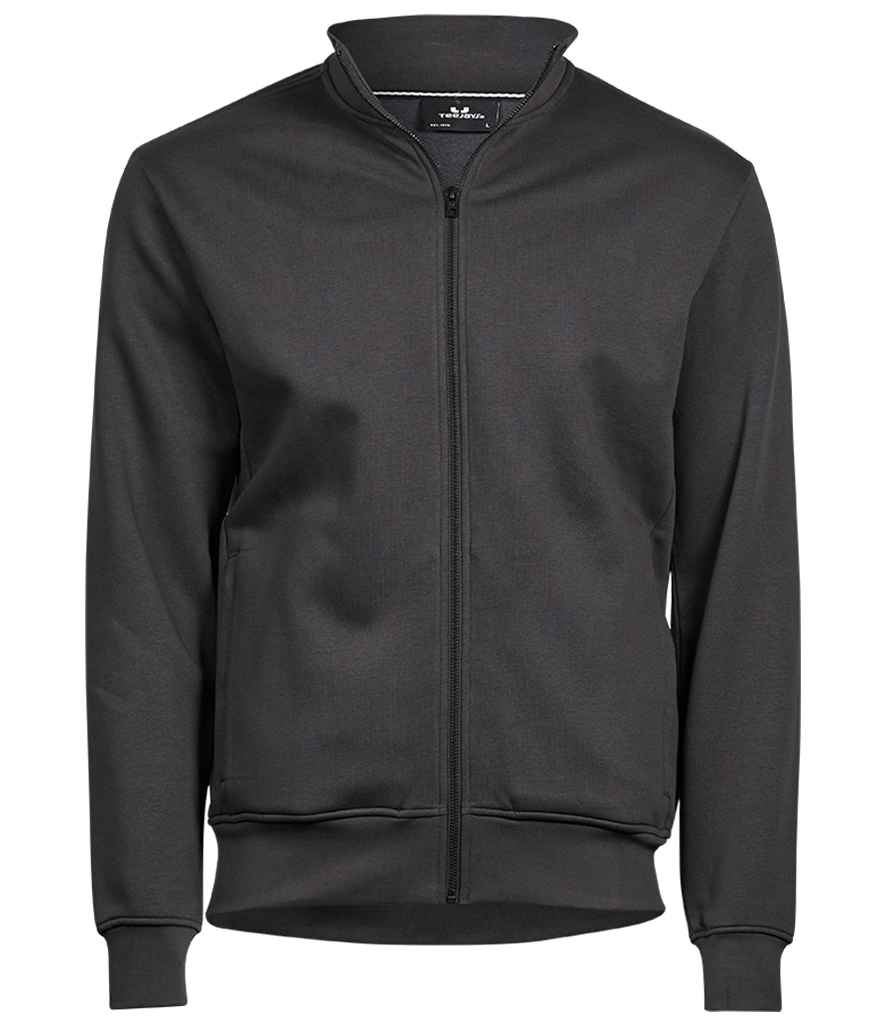 Tee Jays Full Zip Sweat Jacket | Dark Grey Sweatshirt - Lancashire Teamwear