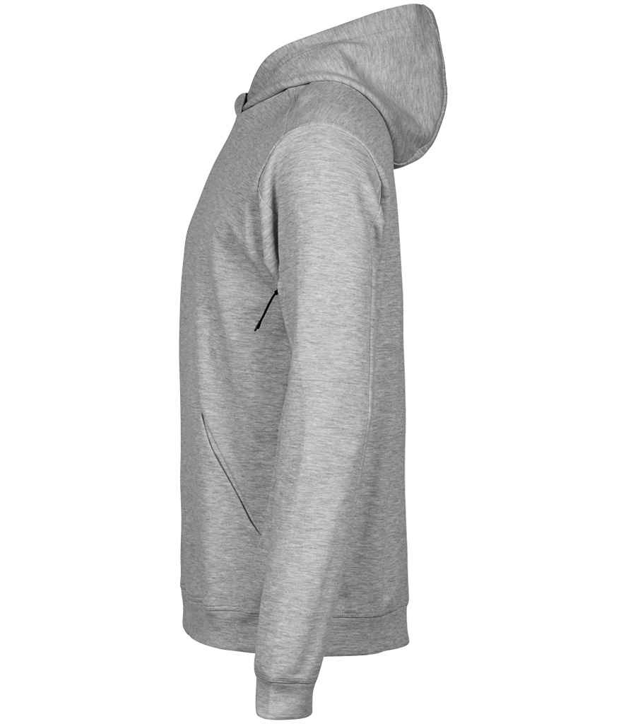 Tee Jays Athletic Hooded Sweatshirt | Heather Grey - Lancashire Teamwear