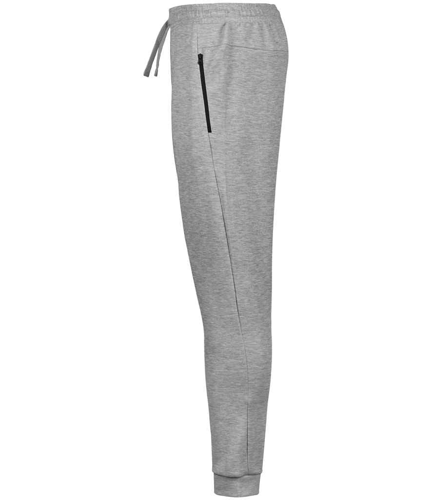 Tee Jays Athletic Sweat Pants | Heather Grey Trousers - Lancashire Teamwear