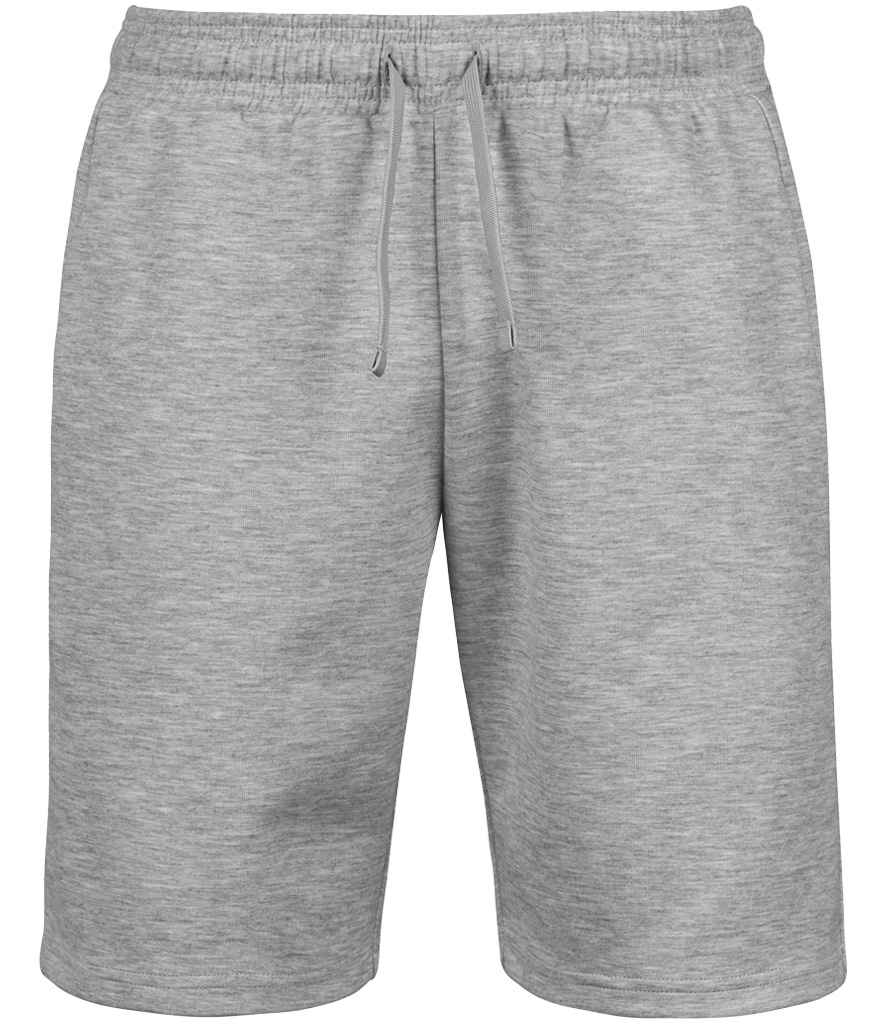 Tee Jays Athletic Shorts Heather Grey