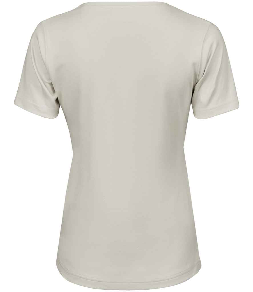 Tee Jays Ladies Interlock T-Shirt | Cement - Lancashire Teamwear