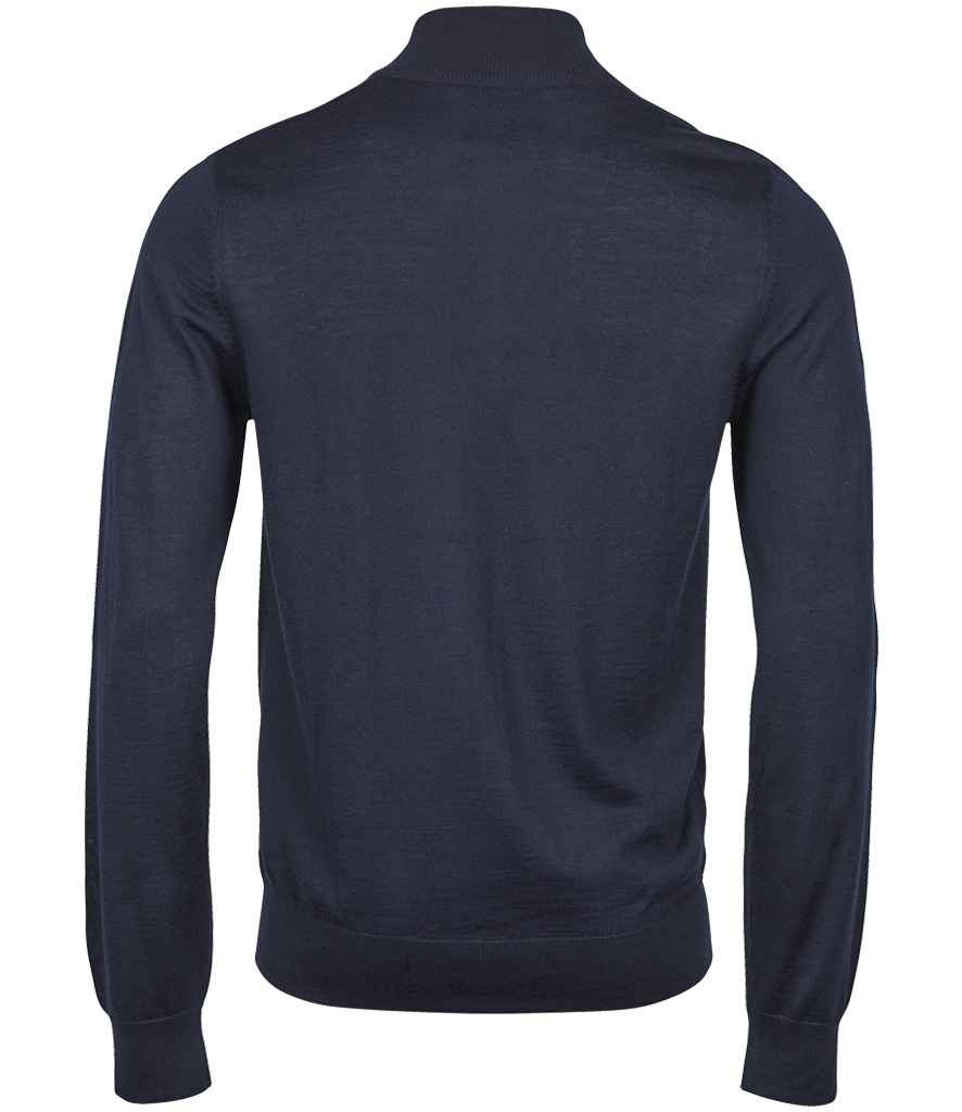 Tee Jays Half Zip Sweater | Navy Jumper - Lancashire Teamwear
