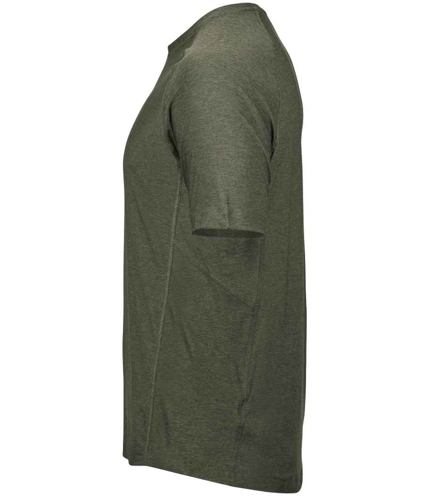 Tee Jays CoolDry™ T-Shirt | Olive Melange - Lancashire Teamwear