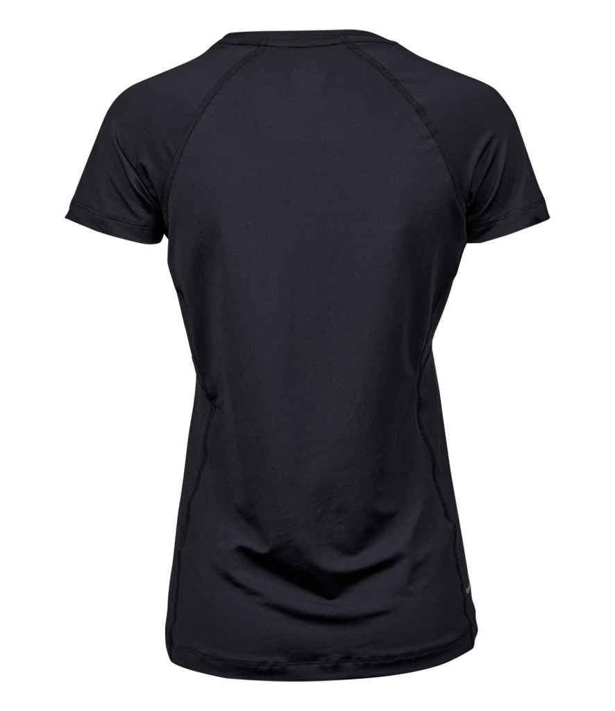 Tee Jays Ladies CoolDry™ T-Shirt | Black - Lancashire Teamwear