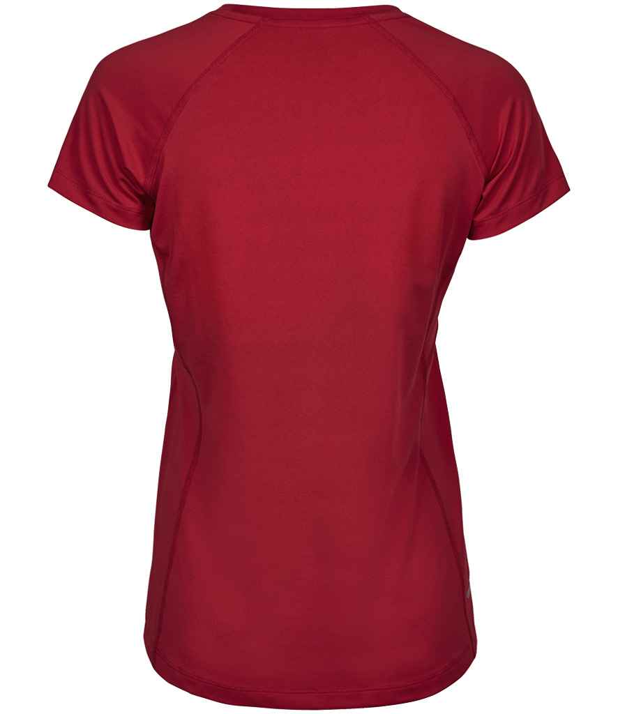 Tee Jays Ladies CoolDry™ T-Shirt | Red - Lancashire Teamwear