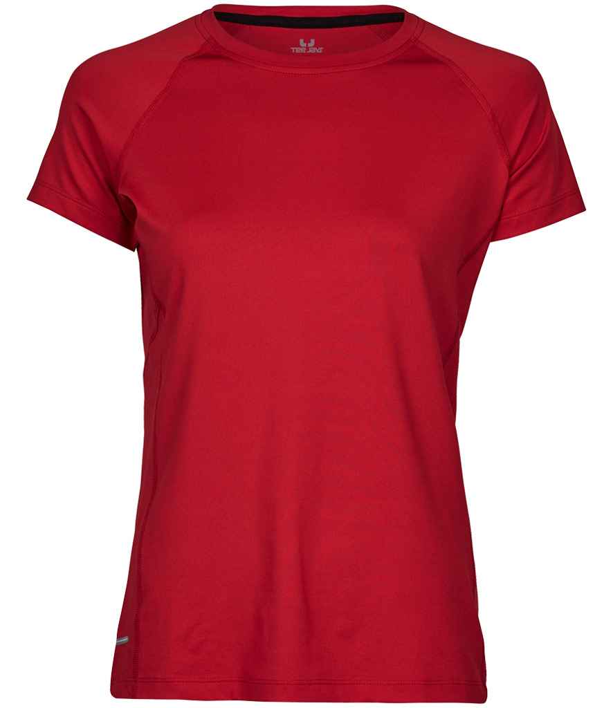 Tee Jays Ladies CoolDry™ T-Shirt | Red - Lancashire Teamwear