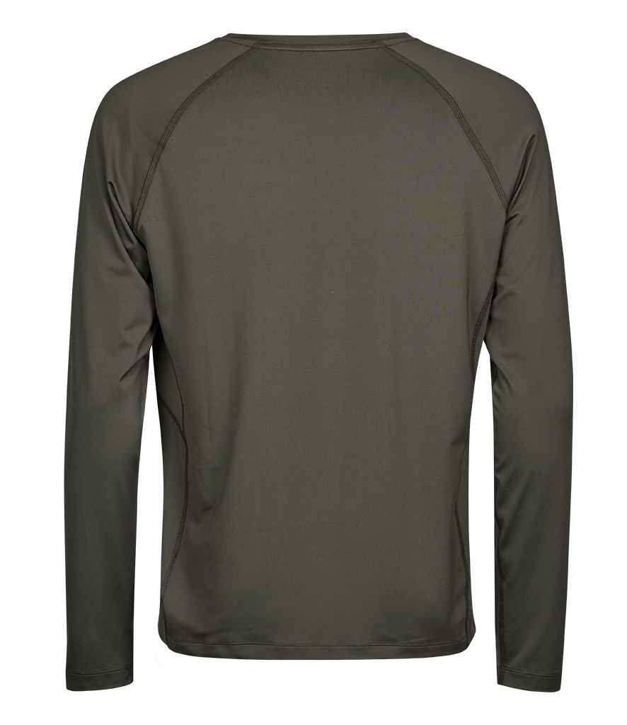 Tee Jays Long Sleeve CoolDry™ T-Shirt | Deep Green - Lancashire Teamwear