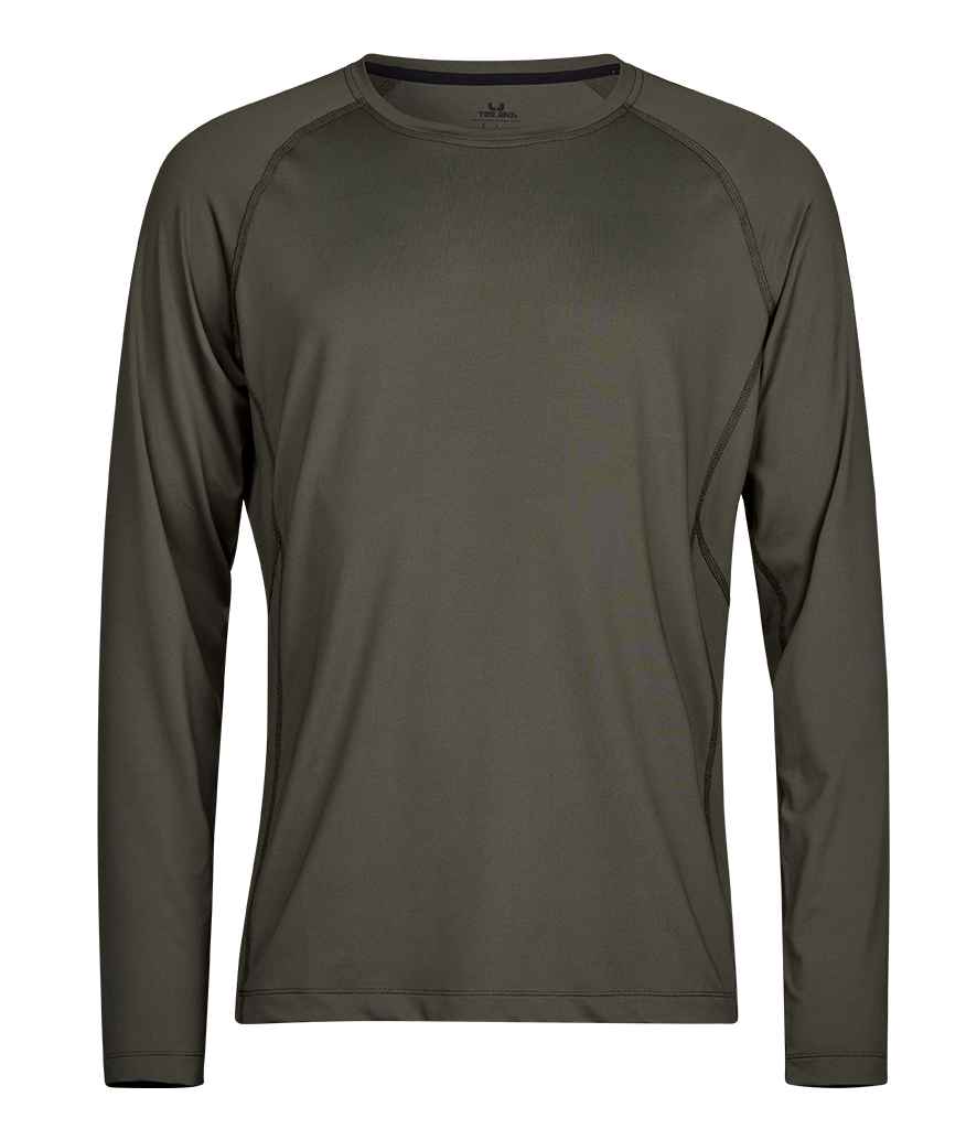 Tee Jays Long Sleeve CoolDry™ T-Shirt Deep Green
