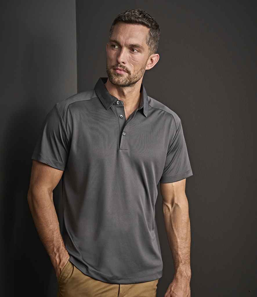 Tee Jays Luxury Sport Polo Shirt | Dark Grey - Lancashire Teamwear