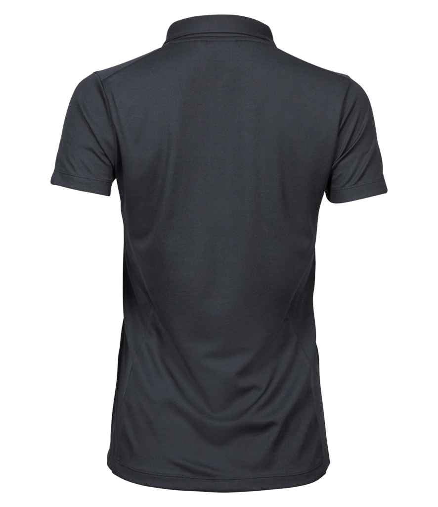 Tee Jays Ladies Luxury Sport Polo Shirt | Dark Grey - Lancashire Teamwear