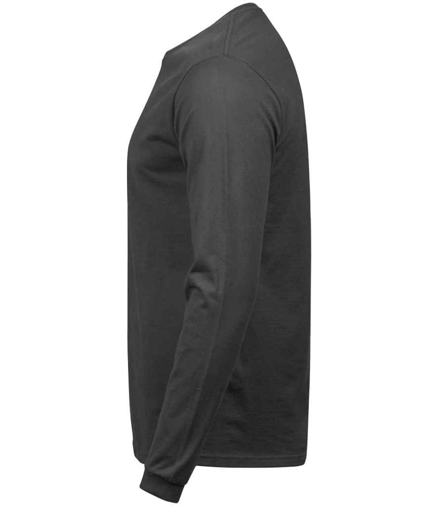 Tee Jays Long Sleeve Sof T-Shirt | Black - Lancashire Teamwear