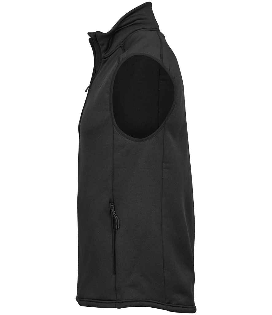 Tee Jays Stretch Fleece Bodywarmer | Black Gilet - Lancashire Teamwear