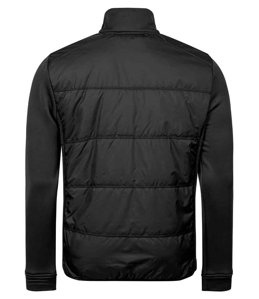 Tee Jays Hybrid-Stretch Jacket | Black/Black - Lancashire Teamwear