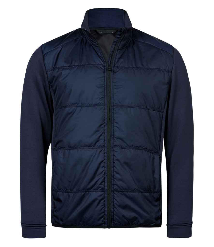 Tee Jays Hybrid-Stretch Jacket | Navy/Navy - Lancashire Teamwear