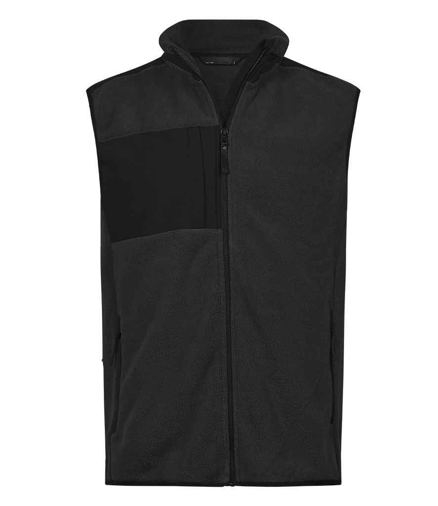 Tee Jays Mountain Fleece Bodywarmer Black/Black