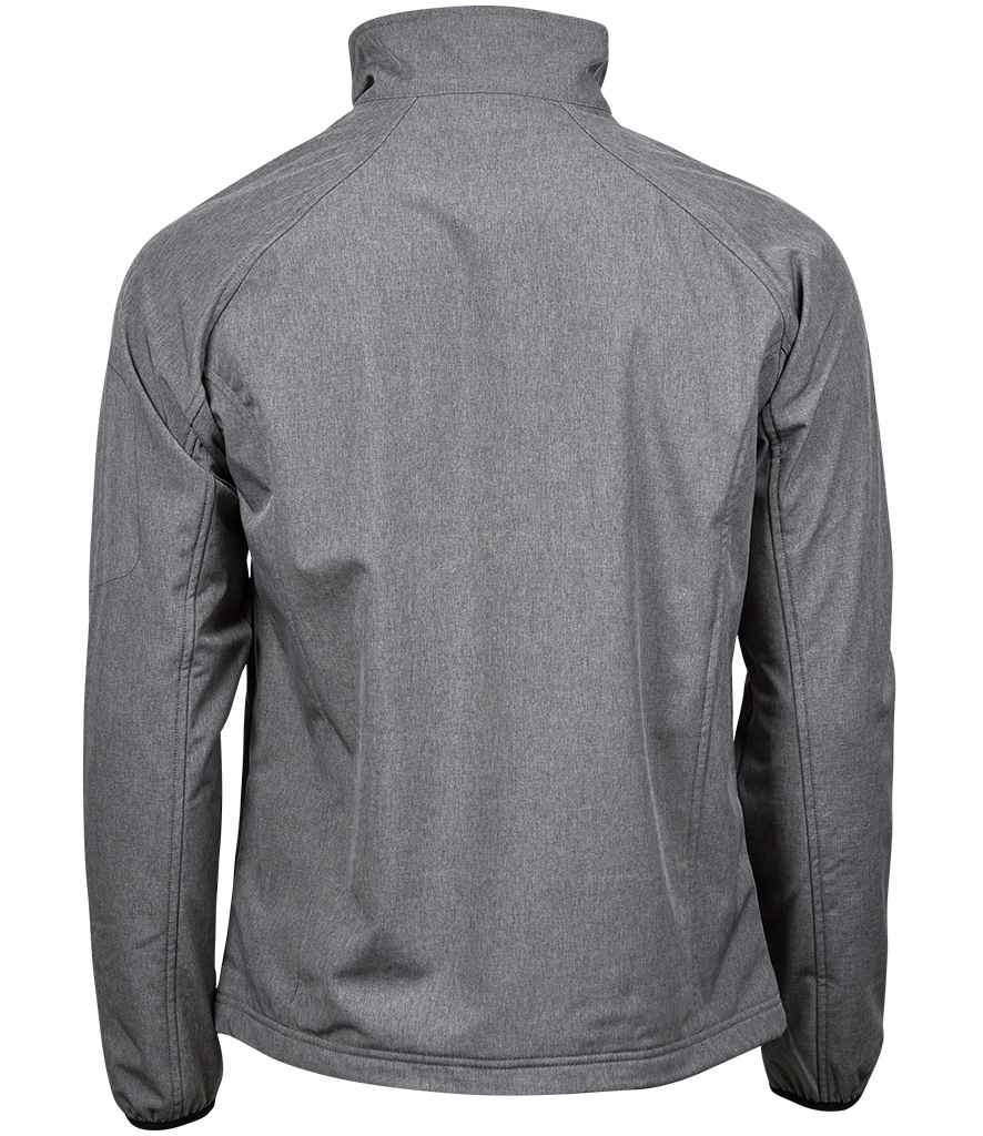 Tee Jays Lightweight Performance Soft Shell Jacket | Grey Melange - Lancashire Teamwear