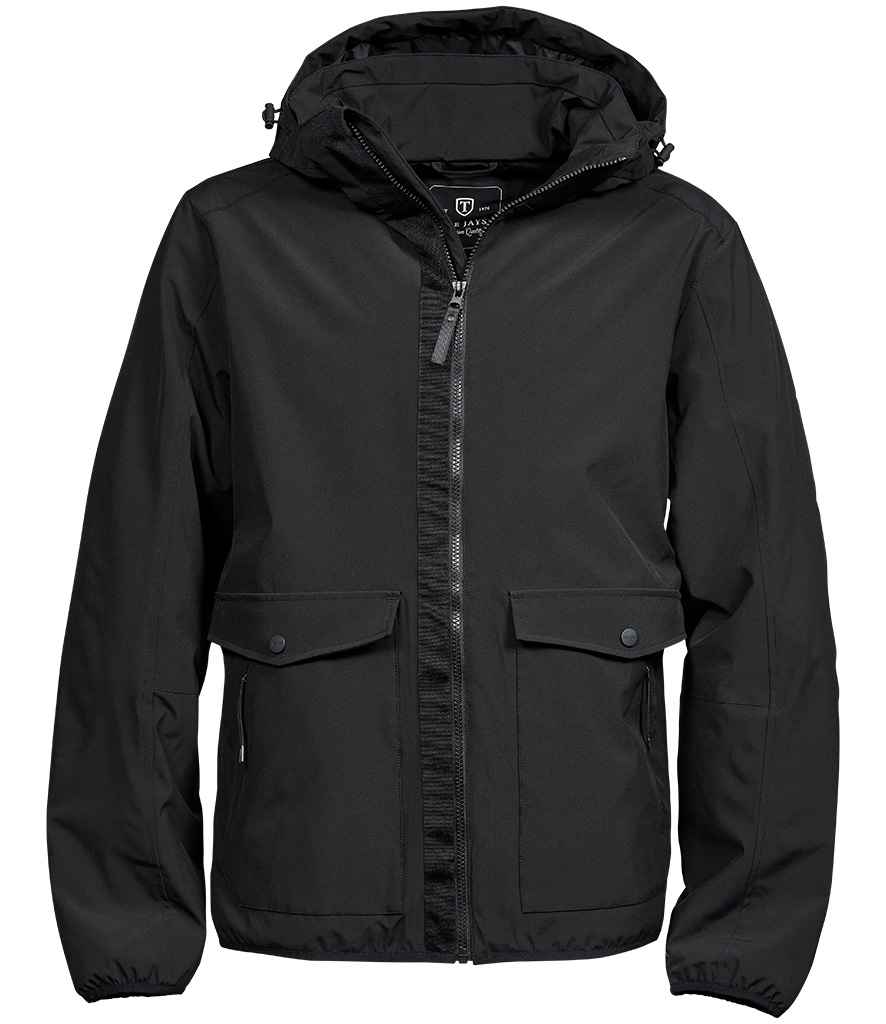 Tee Jays Urban Adventure Shell Jacket | Black Soft Shell - Lancashire Teamwear