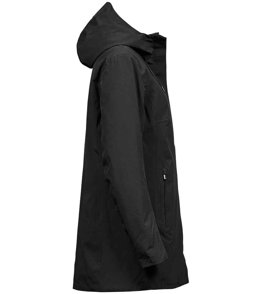 Tee Jays Ladies All Weather Parka Jacket | Black - Lancashire Teamwear