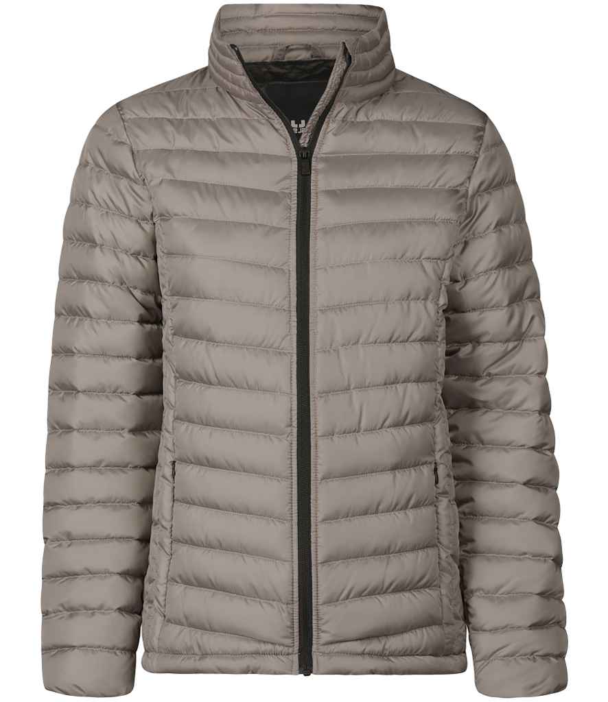 Tee Jays Ladies Zepelin Padded Jacket | Driftwood - Lancashire Teamwear