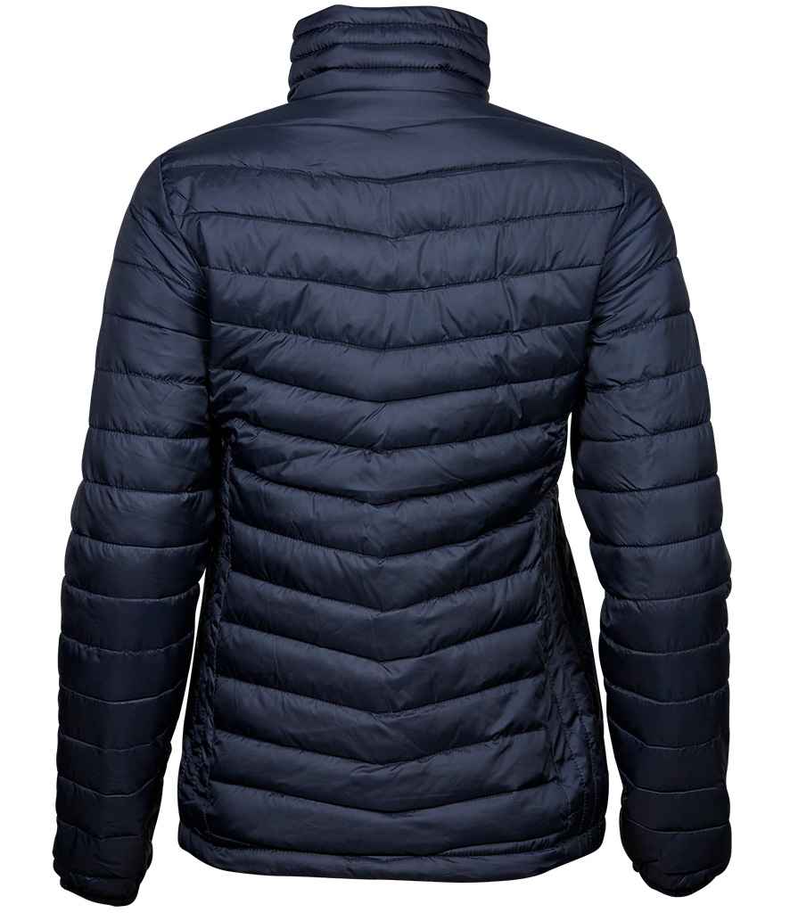 Tee Jays Ladies Zepelin Padded Jacket | Deep Navy - Lancashire Teamwear