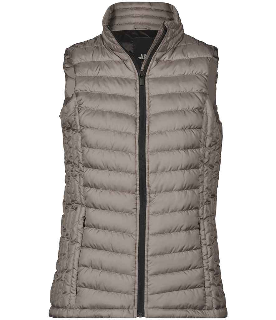 Tee Jays Ladies Zepelin Padded Bodywarmer | Driftwood Gilet - Lancashire Teamwear