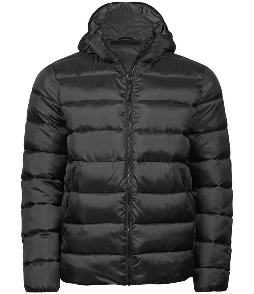 Tee Jays Lite Hooded Jacket | Black - Lancashire Teamwear