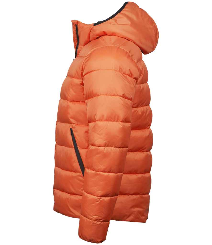 Tee Jays Lite Hooded Jacket | Dusty Orange - Lancashire Teamwear