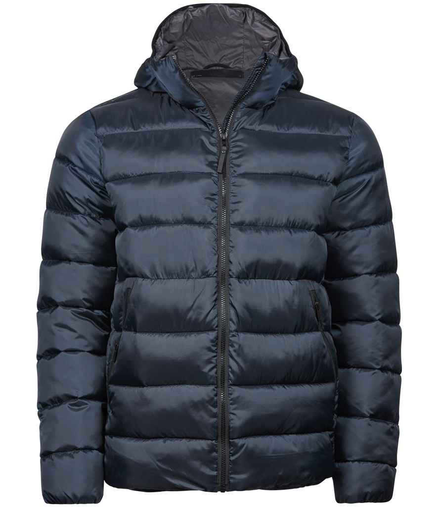 Tee Jays Lite Hooded Jacket | Navy - Lancashire Teamwear