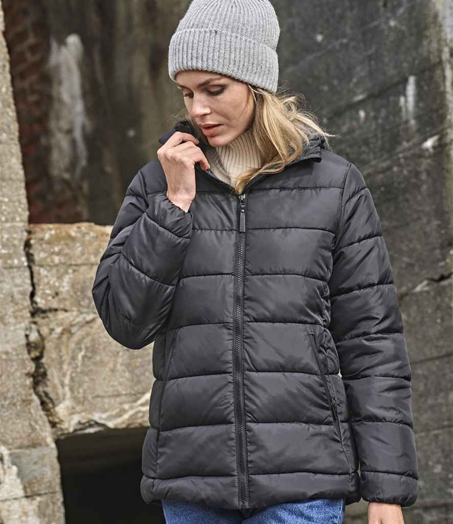 Tee Jays Ladies Lite Hooded Jacket | Black - Lancashire Teamwear