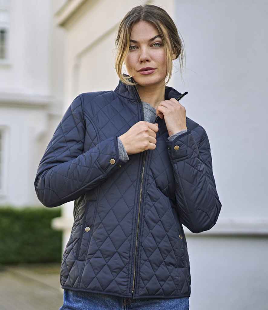 Tee Jays Ladies Richmond Jacket | Deep Navy - Lancashire Teamwear