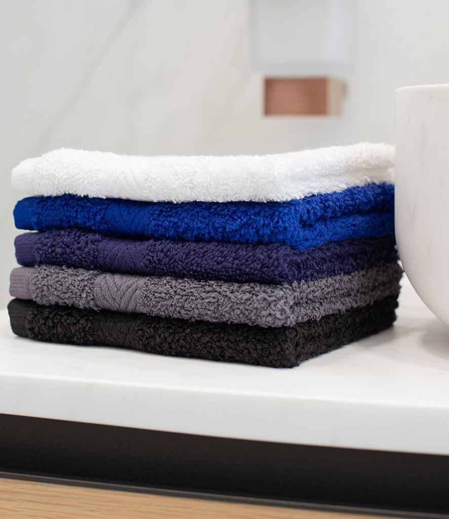 Towel City Luxury Face Cloth Navy