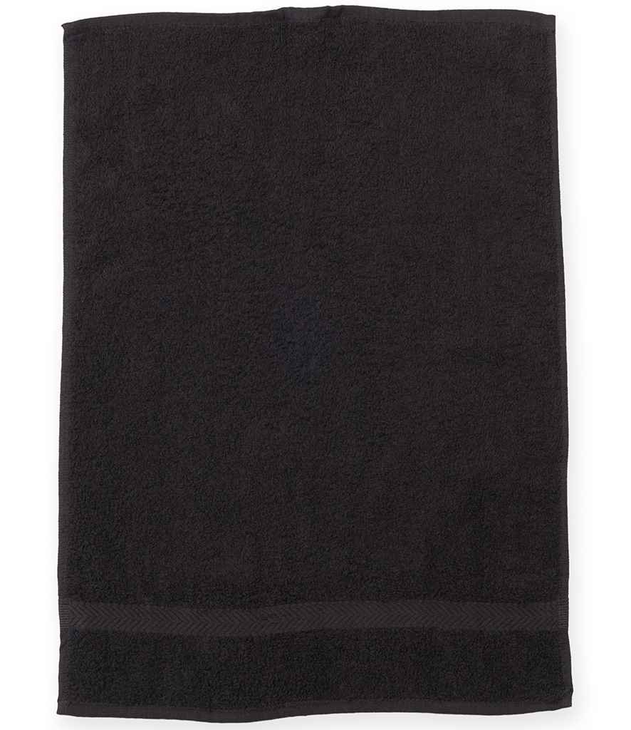 Towel City Gym Towel | Black - Lancashire Teamwear