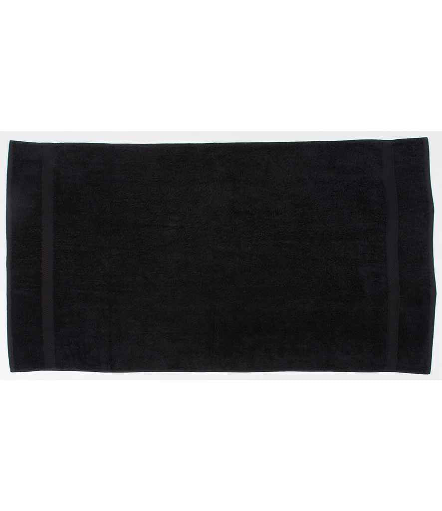 Towel City Luxury Bath Towel | Black - Lancashire Teamwear