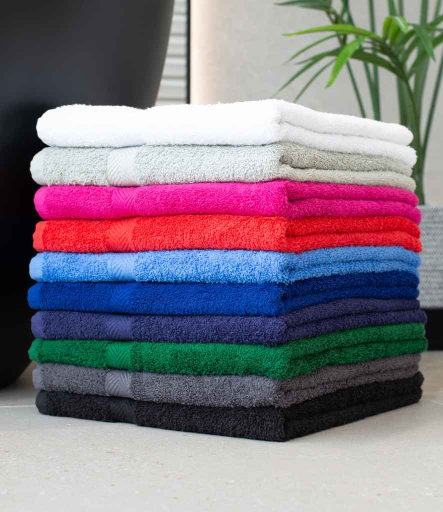 Towel City Luxury Bath Towel | Red - Lancashire Teamwear